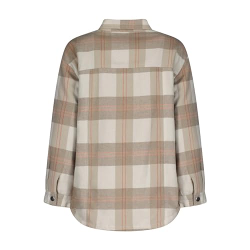 Jessica Simpson Girl's Plaid Long Sleeve Button-Down Flannel Top3