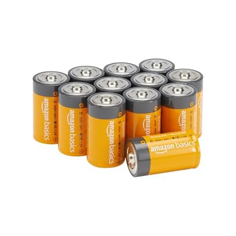 Amazon Basics D Cell Alkaline Batteries - Pack of 12 Cover