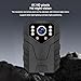 ciciglow 4K Police Body Camera, 1080P Body Worn Camera with Back Clip, Mini Wearable Body Cam with Night Vision Motion Detection
