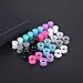 Juway Oveta Silicone Ear Plugs Gauge Plugs and Tunnles for Ear Plug Earrings for Men 00 Gauges(32PCS)