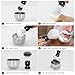 Shaving Brush Set for Men, 3 in1 Shaving Kit Includes Nylon Badger Hair Shaving Brush, Stainless Steel Shaving Bowl and Stand for Wet Shave