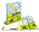 HERMA Sammelmappe A4 Kinder Geburtstag, Eckspanner-Mappe aus Pappe mit Kindergarten Motiv, Gummizug, Innenklappen und Innendruck für Jungen, Mädchen und Kinder