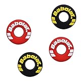 XIXILINRUIYUN 4 Piece Rubber Tire Shape Vibration Dampener Durable Tennis Racket Shock Absorber Soft