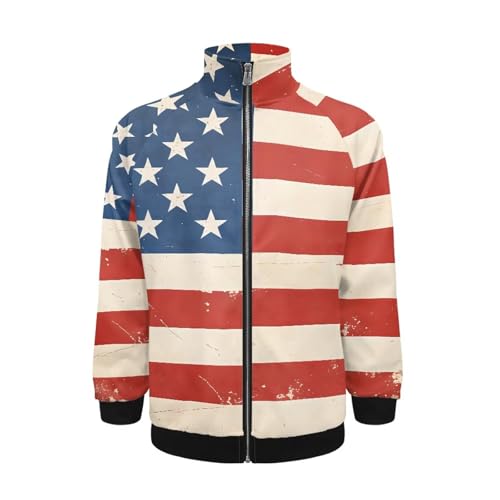 Image of Men's Lightweight Jackets Casual Full Zip Fleece Jacket Men Coats Fashion Long Sleeve Sweatshirt