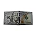 Ru Xing US Dollar Bifold Wallets for Men Bill Wallet PU Leather Credit Card Photo Holder Billfold