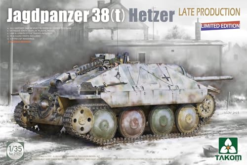 Kit Plastique Char Jagdpanzer 38t Hetzer 1 35 Takom 2172x