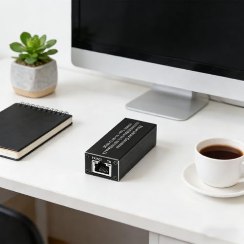 Convertidor de fibra óptica SFP a Tipo C con 1.25 Gbps para red 4