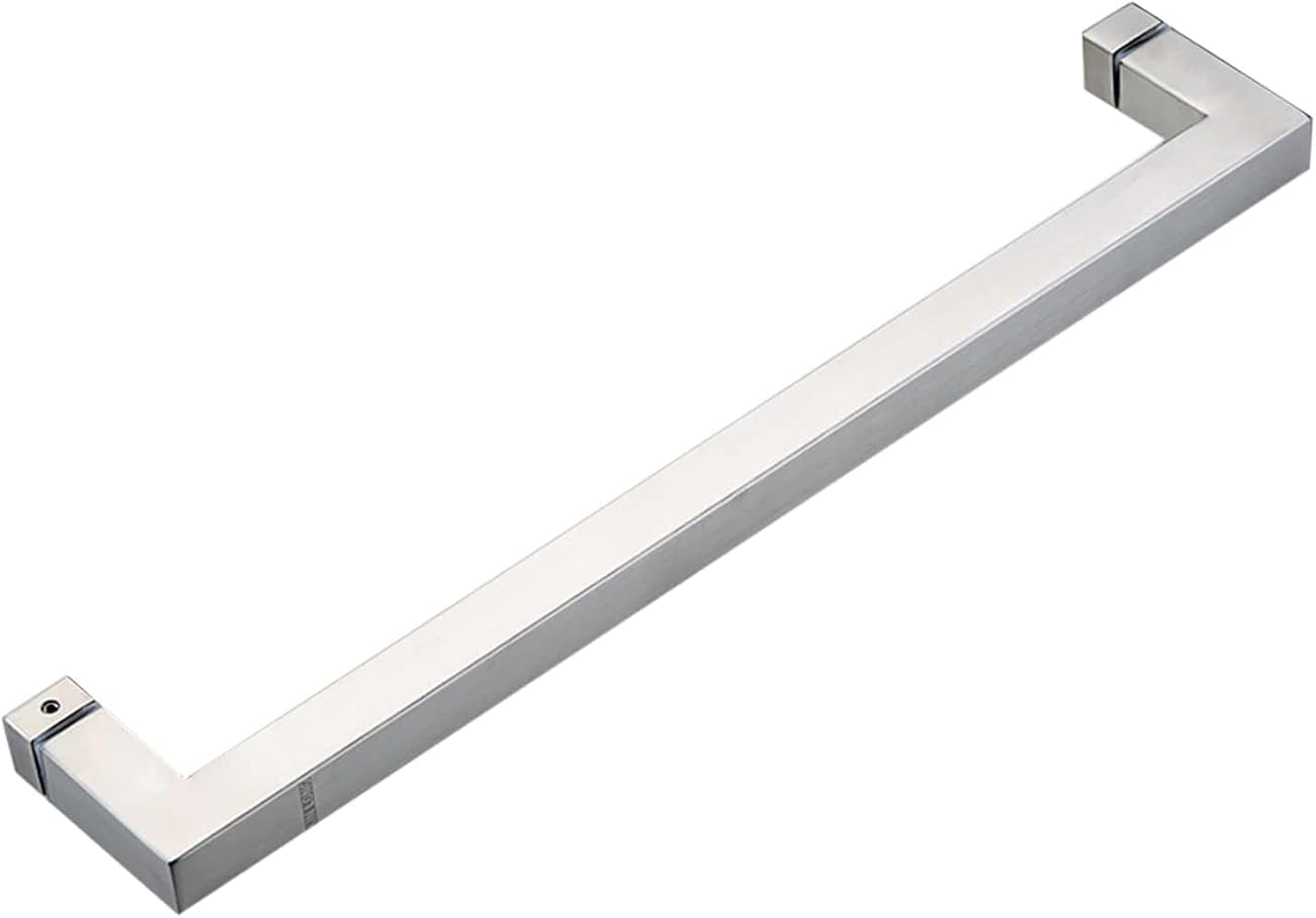 DFGHNBVC Replacement Shower Door Handles Stainless Steel Push And Pull Bathroom Glass Door Knobs Grab Bar For Hotel Or Office Tow