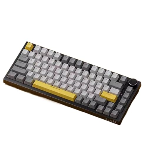 ���J�j�J���Q�[�~���O�L�[�{�[�h AK820 Pro �Ή� �g���C���[�h RGB �o�b�N���C�g �z�b�g�X���b�v�X�C�b�` 70 �p�[�Z���g �R���p�N�g���C�A�E�g �L������і���(AK820 Gray)
