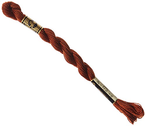 Fil coton perlé DMC 115 5-975 brun doré foncé taille 5