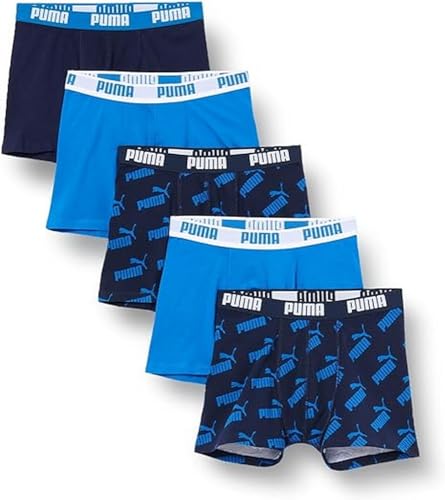 PUMA Underkläder för pojkar (5-pack), Blå kombo, 170-176