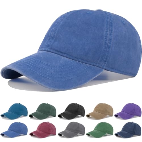 Image of Oversized XL XXL Vintage Washed Baseball Dad Hat Men Women Extra Large Big Head Ball Cap