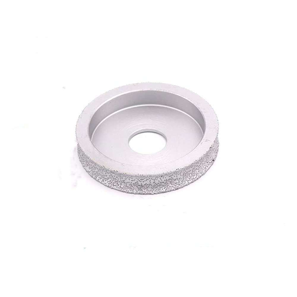 Tarcza Polerska, 1 Szt. Lutowana Diamentowa Szlifierka Kątowa Ściernica Do Kamienia Półokrągła/Prosta Krawędź/Okrągła Szklana Ceramika Porcelanowa Marmurowa Tarcza/D Type -Ybl/15Mm