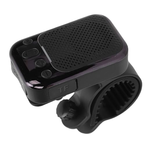 OPPWONG Altavoz Bluetooth Inalámbrico Portátil IPX7 a Prueba de Agua FM Altavoz Inalámbrico para Manillar de Bicicleta de Viaje Abrazadera en Soporte Magnético para Ciclismo Fiestas