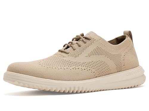 Image of Cole Haan Mens Grand+ Stitchlite Wing Tip Oxford
