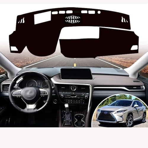Tapis de tableau de bord Lexus RX 2016-2019 housse protection anti-lumière AL20