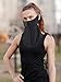2 Pieces Unisex Face Cover Sun Protective Face Bandana Women Summer UV Protection Face Scarf