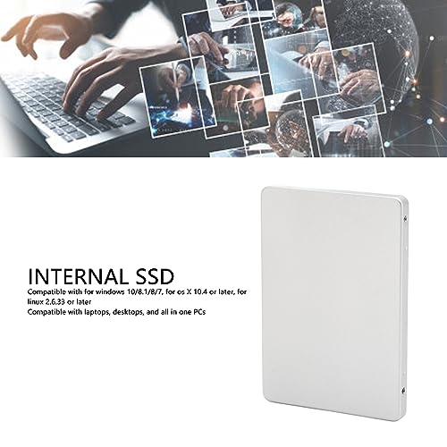 Intern SSD 256GB, 2,5", SATA III, Kompatibel med Windows & Mac