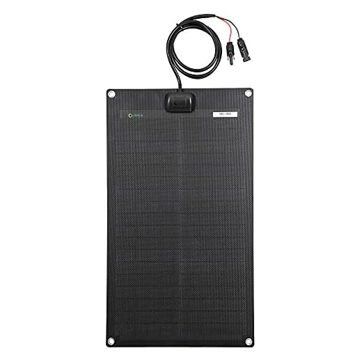 LENSUN Panel solar flexible negro de 30 W, 12 V, ETFE, células solares mono PERC, ultrafinas ultra ligeras para campistas, caravanas, barcos, camping, tienda de campaña