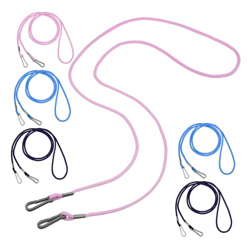 TEHAUX 6 Pcs Kids Glove Lanyard Lost Glove Rope Mitten Clips Suspenders for Boys