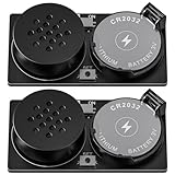 Cricket Halloween Noise Maker Contains 7 Sounds Hidden Annoying Beeping Sound Chirping Prank Device Office Funny Shock Chirp Cat Meow Prank for Family, Toys Suitable for Adults 2 Pack