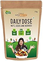 Super Healthy Mixed Nuts Seeds and Berries - Roasted Trail Mix | Premium Trail Snack - Dried Fruits Combo | 20+...