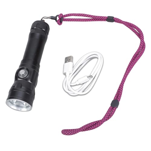 Lampe de poche sous-marine SST70 texture métal haut de gamme avec sac de transport