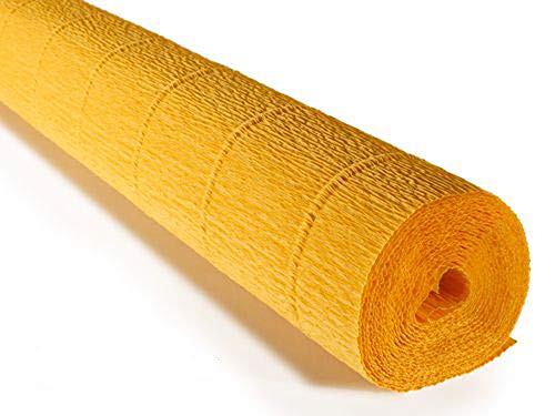 FloristryWarehouse Crepe Paper roll 180g (50 x 250cm) Daffodil Yellow (Shade 17E5)