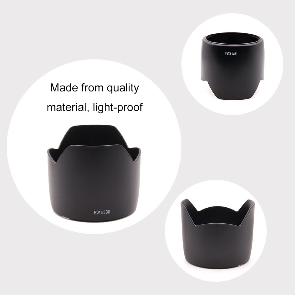 Amazon.com : EW-83B II EW83BII Flower Camera Lens Hood Compatible