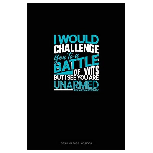 I Would Challenge You To A Battle Of Wits, But I See You Are Unarmed: Gas & Mileage Log Book: 3