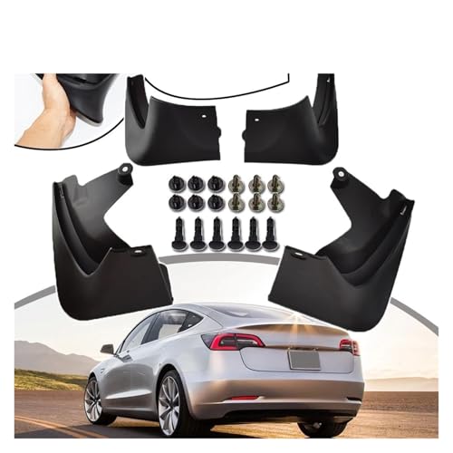 Guardabarros Tesla Model 3 2016-2019 kit delantero trasero Base Model 2