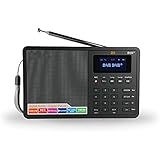 [Auricular estéreo escuchando DAB + / FM] Soporta listas de 60 canales y 10 listas preestablecidas. Es fácil de operar y nuestra radio DAB + / FM tiene una calidad de recepción cristalina con un buen sonido. Y también apoya la escucha del auricular estéreo. El tamaño compacto pequeño portátil es fácil para usted para que lo tome en movimiento o al aire libre.