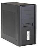  Max In Power Boitier 480W, usb2.0 / Audio / Fw1394, montage systeme sans vis, filtre anti poussiere, 2é ventilo, panneau aéré sur 1 côté, couleur noire