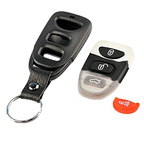 BINOWEN Key Fob Shell Replacement for Hyundai 2007-2017 Elantra 2007-2015 Sonata Kia 2010-2014 Forte 2006-2010 Optima 2007-2009 Spectra Key Case