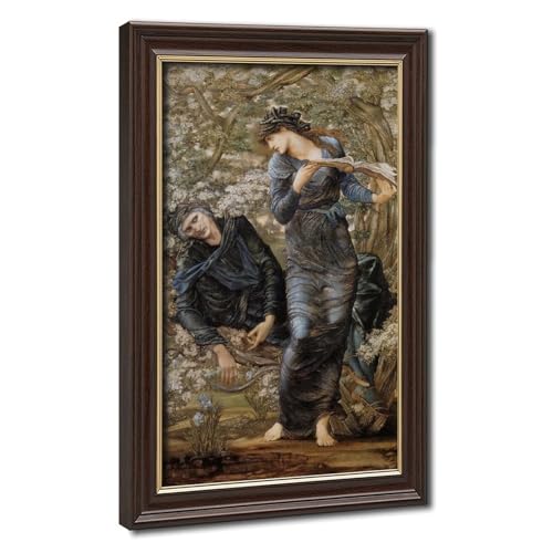 Impression sur toile The Beguiling of Merlin tableau salon decoration murale bureau 61x91 cm