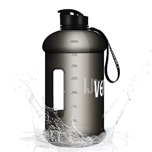 VENNERLI Half Gallon Water Bottle 2.2L Large Sports Water Jug with Handle 74