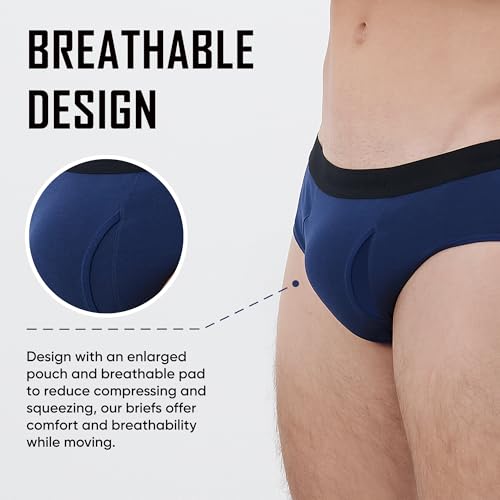 Boxer Briefs & Briefs Combo, Low-Rise Men Underwear, Coolzone Fly, Moisture Wicking Underwear, Super Soft Comfort2