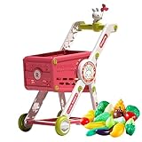 Einkaufswagen - Kinder Einkaufswagen Rollenspiel Supermarkt Spielwagen | Lernspielzeug...