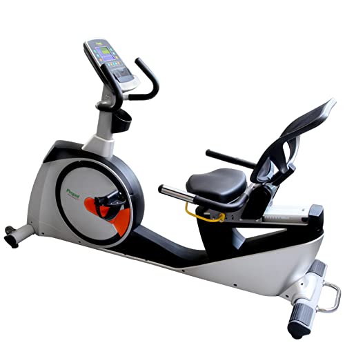 Propel FitnessOne CR 92i Commercial Recumbent Bike| Max Weight: 150 Kgs | 24 Levels Auto Tension Resistance| 9 kgs Magnetic Flywheel| 3 Pcs Crank | Step through Design| Transportation Wheels