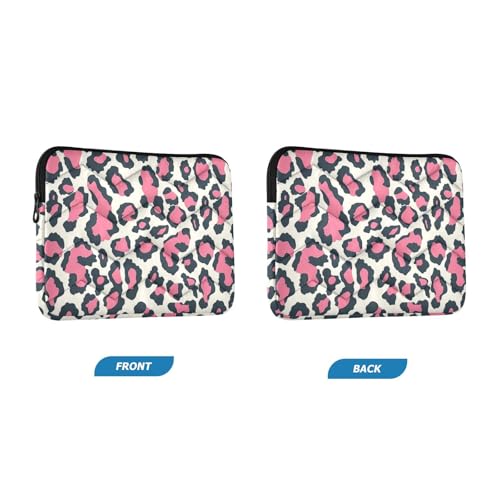 Funda para portátil ALAZA estampado leopardo rosa 13-14 pulg miniatura 2