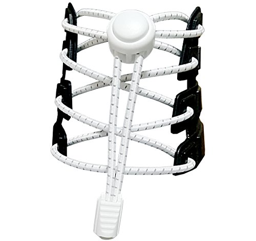 Canwn [Lot de 3 Paires] Lacets Élastiques Autobloquants pour Chaussures, Réfléchissant Système de Lacets Élastiques sans Immobiliser avec 120cm pour Enfants,Adultes,Personnes âgées,Désactivé