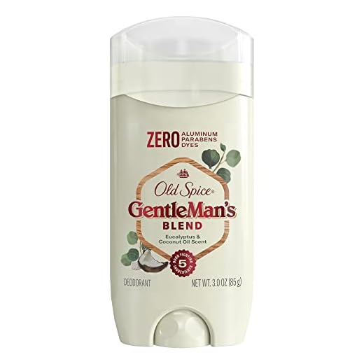 Old Spice GentleMan's Blend Deodorant Eucalyptus with Coconut Oil, Aluminum Free, 3.0 oz