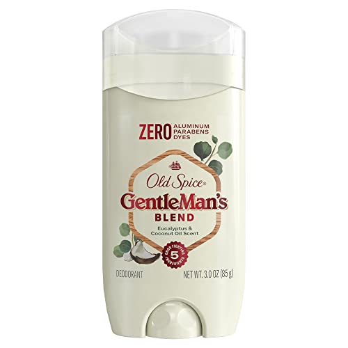 Old Spice GentleMan's Blend Deodorant Eucalyptus with Coconut Oil, Aluminum Free, 3.0 oz - image 1