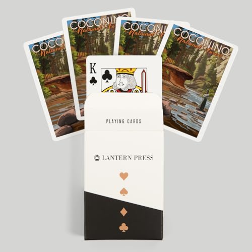 Baraja de Cartas Lantern Press Coconino Poker 52 Pzs miniatura 6