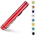 DEWEL Document Tube,Plastic Expanding Poster/Art/Document Storage Tube 24.5 to 40 inches Adjustable with Carrying Strap Waterproof and Light-Resistance Telescoping Carrying Case (Red-Large Size)