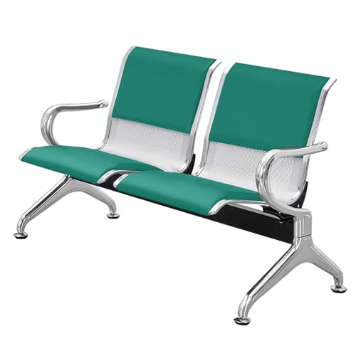 Silla de recepción para evitar fatiga en esperas largas con cuero sintético fácil de limpiar