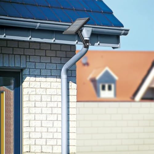 Blink Camera Mount For Blink 4th Gen/3rd Gen/Blink XT/XT2 Indoor Outdoor Camera and Blink Solar Panel Mount, Drain/Steel Pipe Home Security System Extension Bracket, With 3 Adjustable clamping rings - Image 2