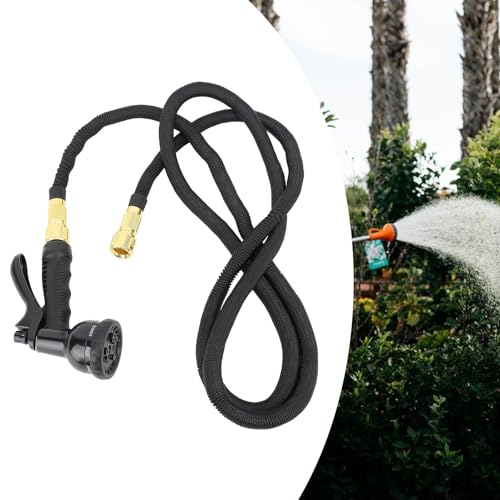 Tuyau d'arrosage extensible rétractable buse haute pression lavage voiture - 7