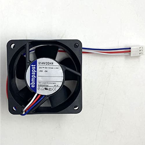 ZSOXPFPapast 614N 2GHH 24V 120mA 2.9W 6CM 3line 3pin inverter fan