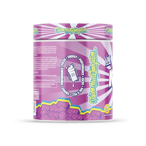 Image of KXR Pre-Workout Energy Powder | Intense Energy Pre-Workout Drink for Men and Women| Improves Performance - Enhanced Focus & Increased Endurance | 30 Servings (Sport PEZ Grape)